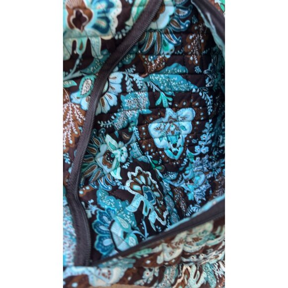 Vera Bradley Classic Quilted Garment Bag In Java‎ Blue - Pristine condition - Picture 11 of 11